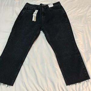 Topshop Petite Straight Leg Denim